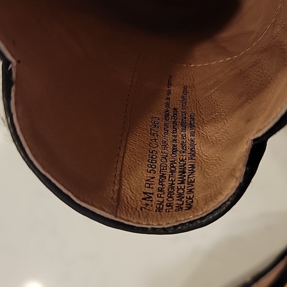 New Caslon Leopard Mules Women 7.5 - Picture 5 of 6